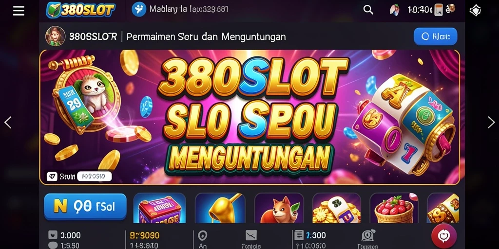 Screenshot gameplay 380SLOT yang menampilkan keseruan permainan Slot.
