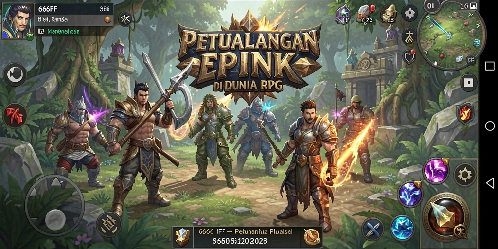Gameplay menarik dari 666FF dengan petualangan seru dan visual menawan.
