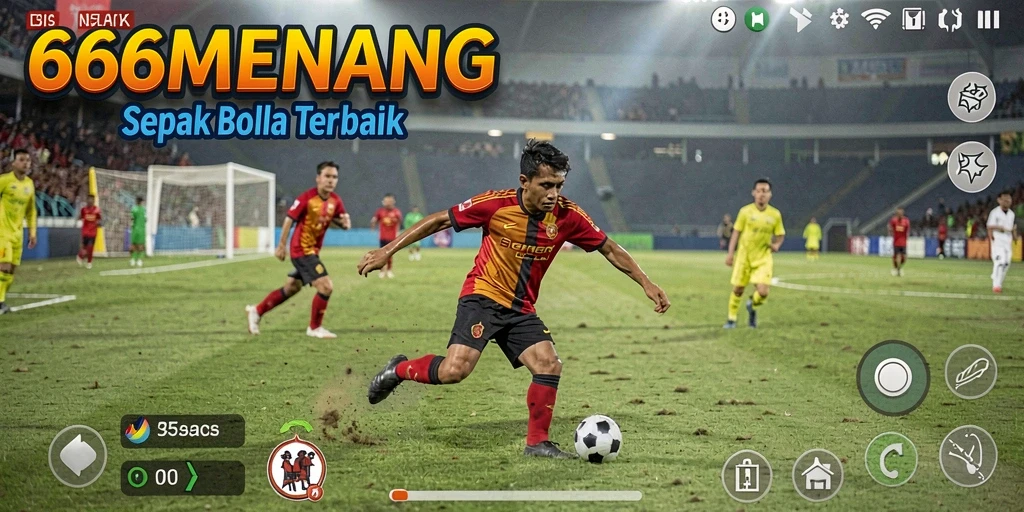 Tangkapan layar permainan 666MENANG menampilkan aksi pertandingan menarik.