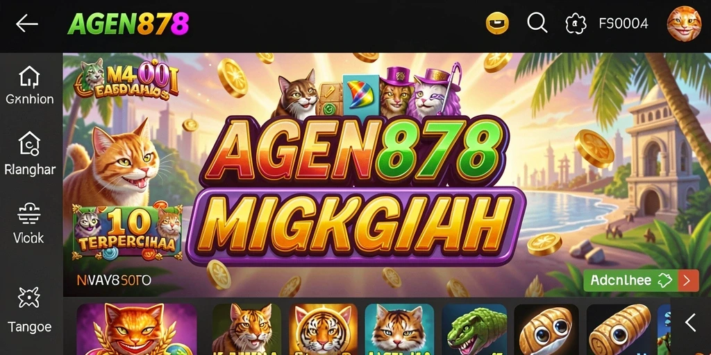 Tampilan gameplay Slot yang seru dan penuh warna.