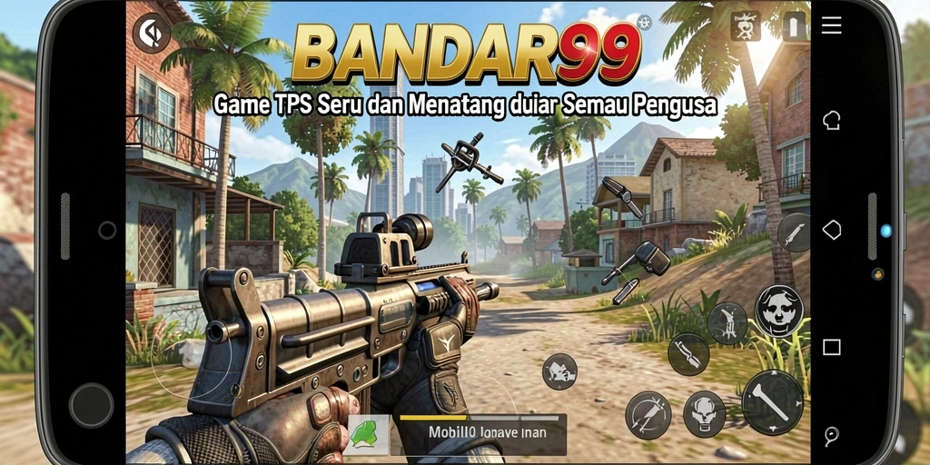 Screenshot utama BANDAR99 menampilkan aksi seru permainan TPS.