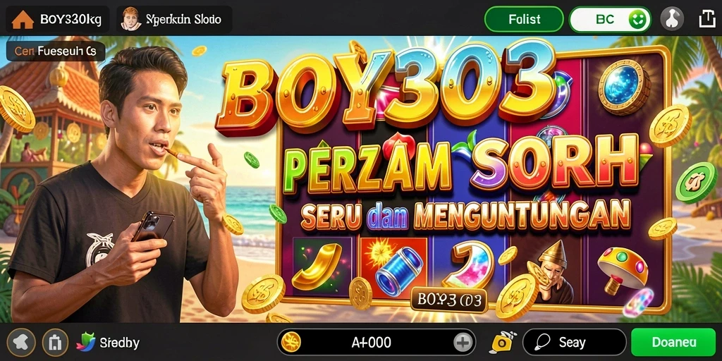 Tampilan menarik dari gameplay BOY303 dengan fitur slot menawan.