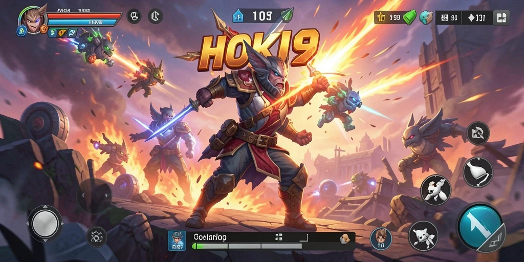 Tampilan menarik dari gameplay HOKI9 yang penuh aksi.