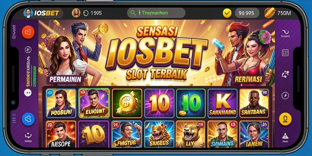 Gameplay menakjubkan dari aplikasi permainan Slot IOSBET.