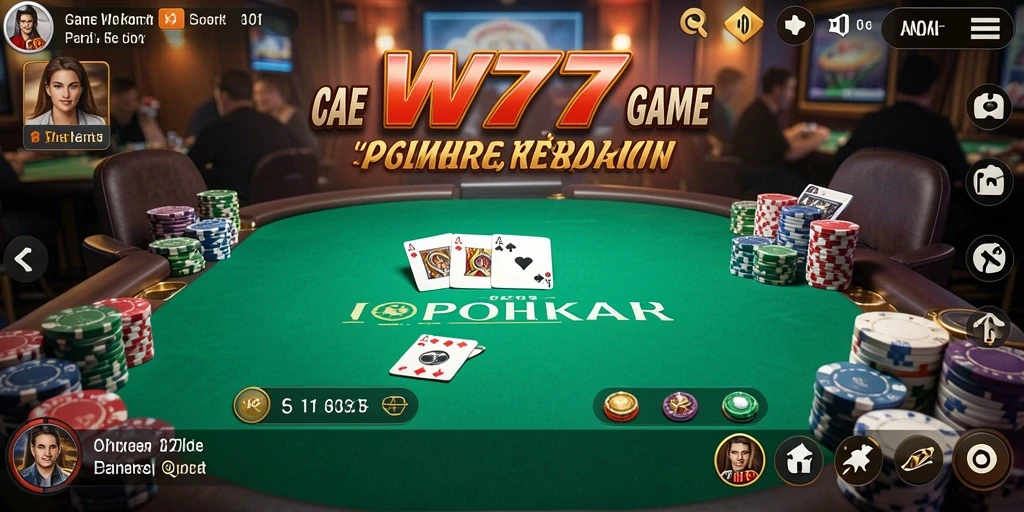 Tampilan gameplay seru dan interaktif dalam IW777.