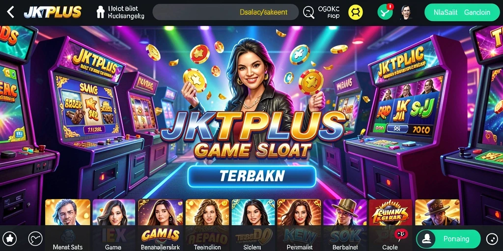 Tampilan gameplay seru di JKTPLUS yang menarik dan penuh warna.