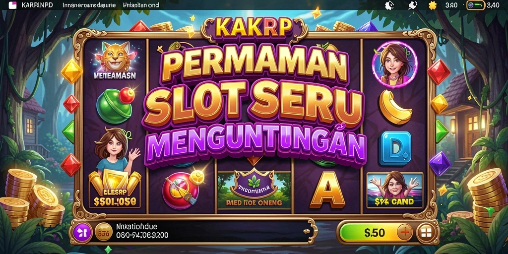 Screenshot KAKRP yang menampilkan gameplay Slot yang menarik.