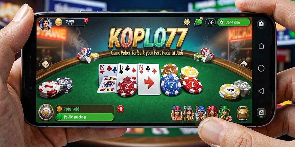 Tampilan gameplay Poker yang memukau di KOPLO77.