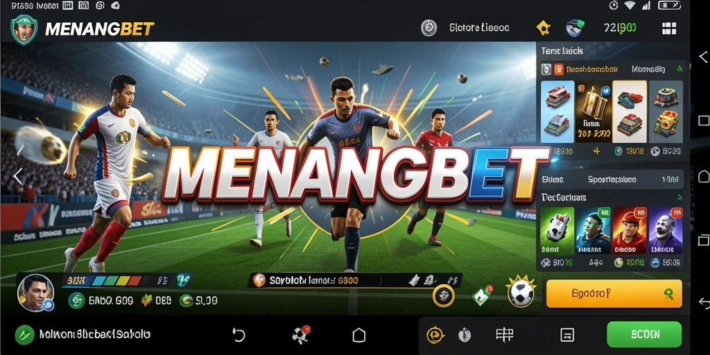Tampilan gameplay Sportsbook di MENANGBET yang menarik.