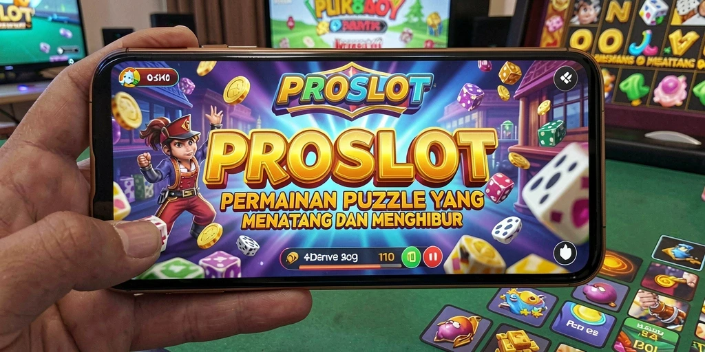 Tampilan gameplay menarik dalam PROSLOT yang menguji kemampuan puzzle Anda.