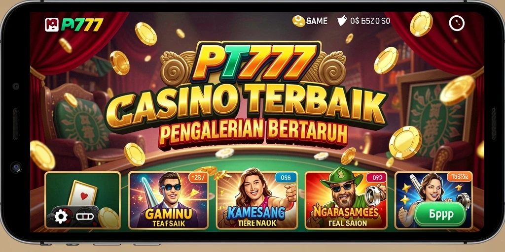 Tampilan gameplay PT777 yang menakjubkan dan mendebarkan.
