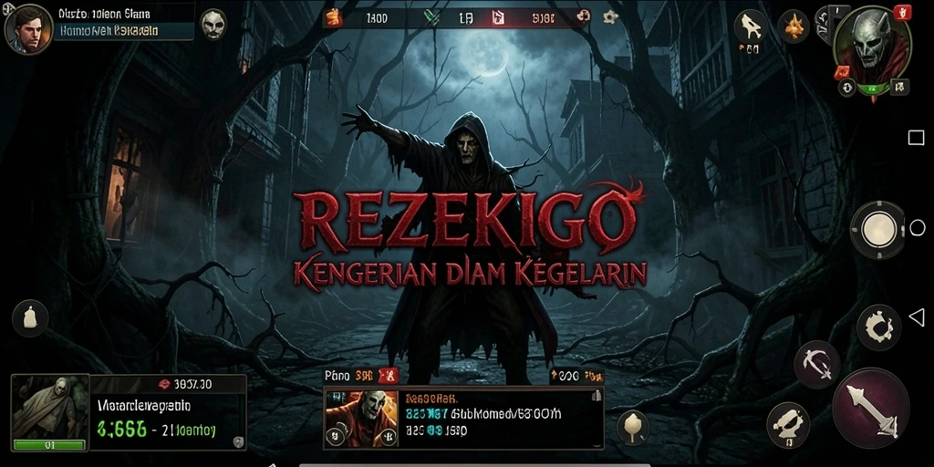 Gameplay menyeramkan di REZEKIGO dengan suasana mencekam.