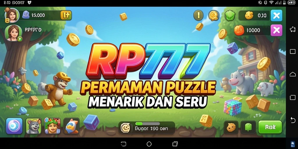 Tampilan gameplay seru dan menantang dari RP777.
