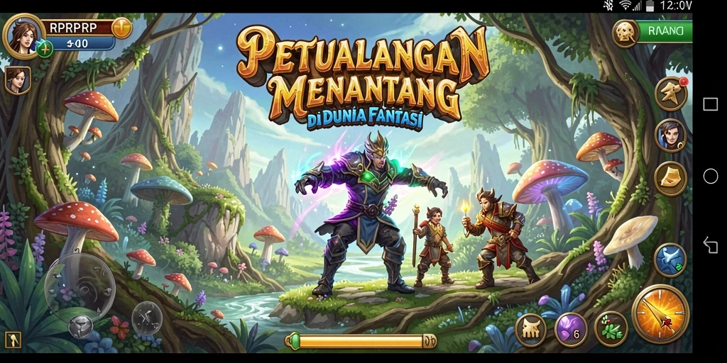 Tampilan gameplay <strong>RPRPRP</strong> yang memukau dengan petualangan seru.