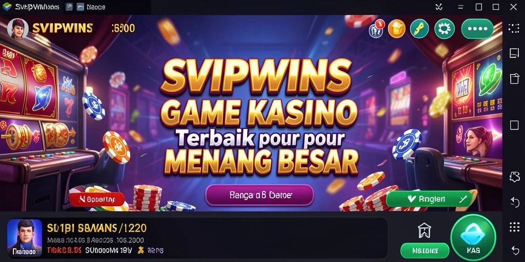 Gameplay menarik dengan berbagai pilihan permainan Kasino.