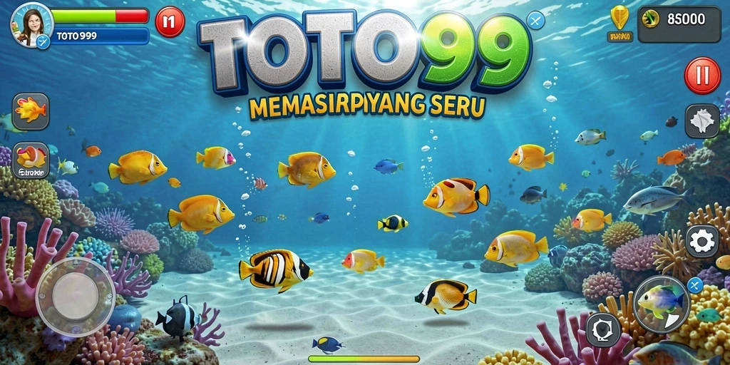 Gameplay TOTO99 yang menarik saat menangkap ikan.