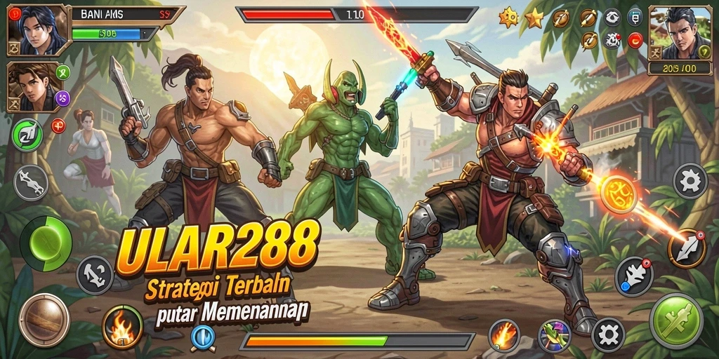 Tampilan mendebarkan dari gameplay <strong>ULAR288</strong> yang penuh strategi.