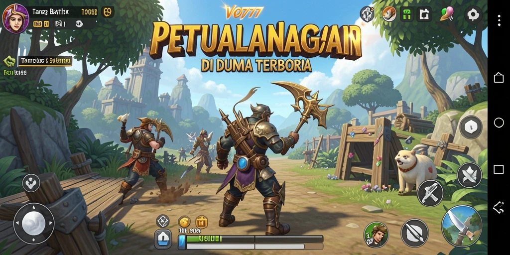 Gameplay open world yang mendebarkan dan penuh eksplorasi.
